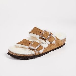 Birkenstock Arizona Shearling Sandals